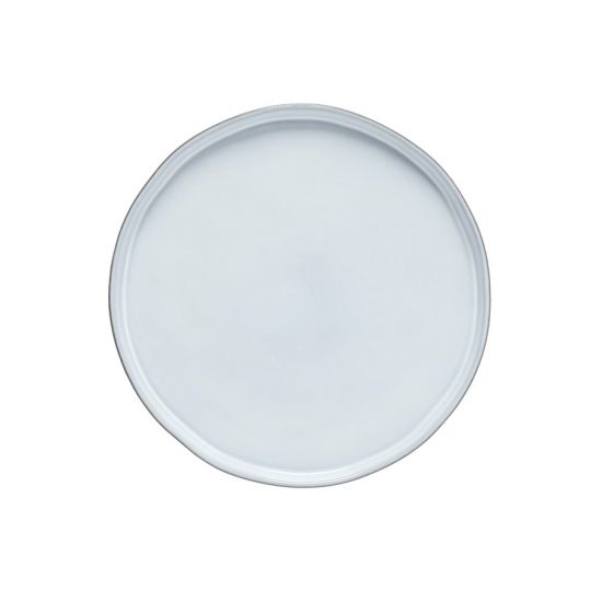 Тарелка  LAGOA ECO-GRES Grey/white, 27 , х27 , х2 ,5 см.,  Costa Nova, 1LOP271-WHI