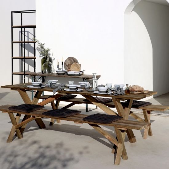 Блюдо для запекания PLANO white/grey, 22 , х , х  ,  см.,  Costa Nova, 1POR221e-WHI