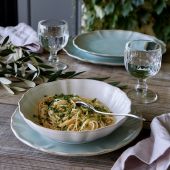 Тарелка для пасты / салатник ALENTEJO White, 23х5 см., Costa Nova, TP231-WHT-00201Z