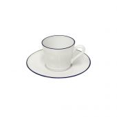 Чайная пара BEJA white, blue, 190 мл. см.,  Costa Nova, ATCS01-BLU