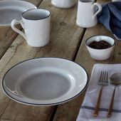 Чаша BEJA white, blue, 9  , х9  , х5 ,  см.,  Costa Nova, ATN091-BLU