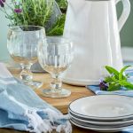 Тарелка BEJA white, blue, 15 , х15 , х2 ,5 см.,  Costa Nova, ATP151-BLU