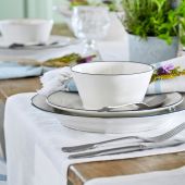 Чаша BEJA white, blue, 14 , х14 , х7 ,2 см.,  Costa Nova, ATS141-BLU