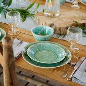 Тарелка MADEIRA  Blue, 27 ,9х27 ,9х3 ,4 см.,  Costa Nova, BOP281-BLU