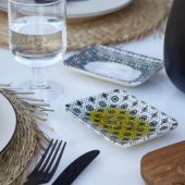 Тарелка AUGUSTA DIAMOND WEAVE, 13 , х9  ,5х2 ,2 см.,  Costa Nova, COR131-DIA