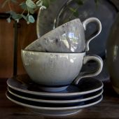 Чайная пара MADEIRA Grey, 250 мл. см.,  Costa Nova, DECS03-GRY