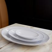 Тарелка FRISO White, 20 , х13 ,5х1 ,  см.,  Costa Nova, FIA201-WHT