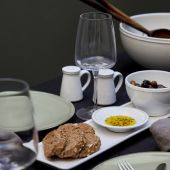 Набор соль/перец FRISO White, 6  ,8х5  , х6 ,8 см.,  Costa Nova, FIDS02-WHT