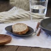 Тарелка LIVIA Matte black, 15 ,4х12 , х2 ,4 см.,  Costa Nova, GOP161-BLK