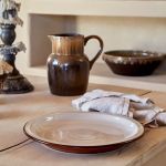 Тарелка Poterie Cream-caramel, 26 ,2х26 ,2х2 ,8 см.,  Costa Nova, JSP262-CRM(JSP262-00519T)