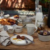 Тарелка  LAGOA PEDRA, 20 ,1х 20,1х 2  ,  см.,  Costa Nova, LOP211-PDR