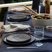 Тарелка  LAGOA Metal,  27,2х 27,2х  2 ,4 см.,  Costa Nova, LOP271-MTL