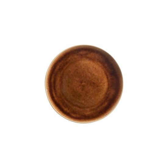 Тарелка  RIVIERA  Sable noir/ Terra, 21 ,6х21 ,6х2 ,6 см.,  Costa Nova, NAP215-TER