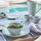 Тарелка обеденная NOVA Голубая, Д27,2 х В3.8 см. Costa Nova, NOP273-TRQ