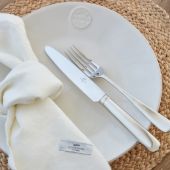 Тарелка обеденная NOVA Белая, Д27,2 х В3.8 см. Costa Nova, NOP273-WHE