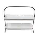 Подставка под посуду с подносами NOVA White, ,х37,2х34,0 см.,  Costa Nova, NORS01-WHT