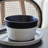 Чаша NOTOS LATTITUDE BLACK, 16 , х16 , х5 ,  см.,  Costa Nova, NSS161-LTB