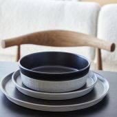 Чаша NOTOS LATTITUDE BLACK, 20 , х20 , х5 ,  см.,  Costa Nova, NSS201-LTB