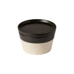 Набор чаша+тарелка NOTOS LATTITUDE BLACK, 16 , х16 , х5 ,  см.,  Costa Nova, NSSS01-LTB