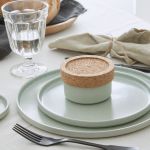 Чаша REDONDA BAY LEAF, 8  ,4х8  ,4х3 ,5 см.,  Costa Nova, RND083-GRN