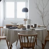 Тарелка REDONDA OAK, 24 ,9х24 ,9х4 ,5 см.,  Costa Nova, RNP254-BRN