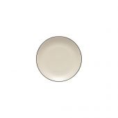 Тарелка AUGUSTA NATURAL-BLACK, 16 ,7х16 ,7х2 ,3 см.,  Costa Nova, SLP172-NAB