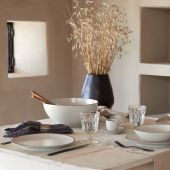 Чаша AUGUSTA NATURAL-BLACK, 28 ,6х28 ,6х13  ,  см.,  Costa Nova, SLS281-NAB