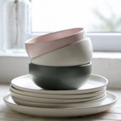 Тарелка PACIFICA Vanilla, 23 , х23 , х2 ,5 см.,  Costa Nova, SOP231-VAN