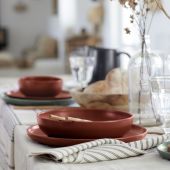 Тарелка PACIFICA CAYENNE, 27 ,5х27 ,5х3 ,  см.,  Costa Nova, SOP271-CAY