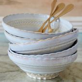 Чаша CRISTAL NACAR, 17 ,9х17 ,9х6 ,7 см.,  Costa Nova, STS181-NAC