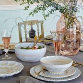 Чаша CRISTAL NACAR, 28,5х28,5х12,4 см.,  Costa Nova, STS291-NAC