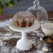 Блюдо на ножке COOK & HOST White, 19 ,7х19 ,7х16  ,2 см.,  Costa Nova, VAP202-WHI