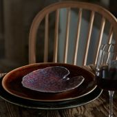 Блюдо RIVIERA VIGNE, 18х17х2 ,5 см.,  Costa Nova, VEP181-VGN