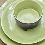 Чаша на ножках RIVIERA Vert frais, 14 , х14 , х  ,  см.,  Costa Nova, VES141-VRF